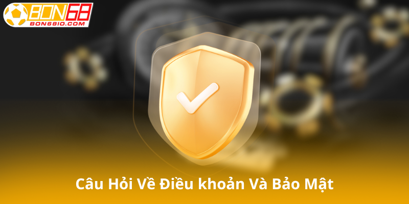 Câu hỏi thường gặp về điều khoản và bảo mật